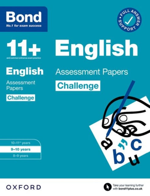 Bond 11+: Bond 11+ English Challenge Assessment Papers 9-10 years (for GL Assessment & other 11 plus exams)