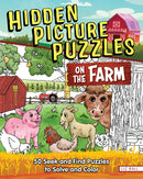 Hidden Picture Puzzles on the Farm : 50 Seek-and-Find Puzzles to Solve and Color-9781641244183