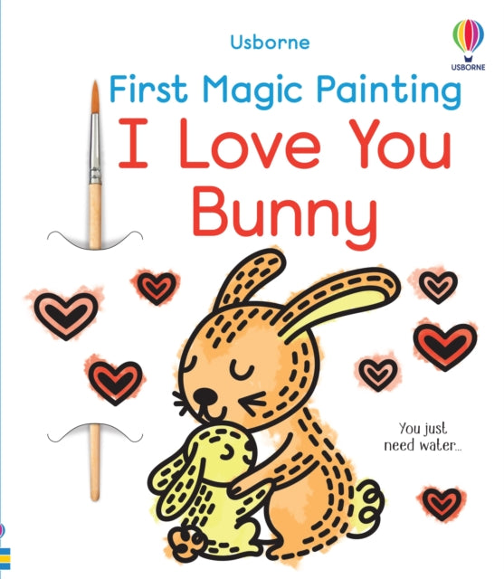 First Magic Painting I Love You Bunny
