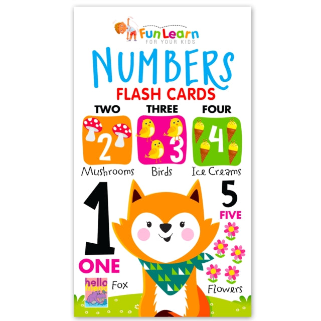 Numbers 30 Flash Cards Box