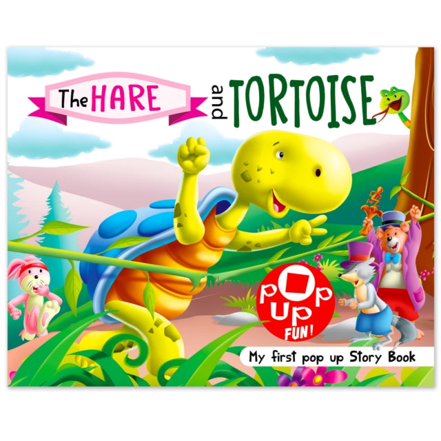 Pop Up Fun! My First Pop Up Story Book: Hare And The Tortois - Pop Up Stories For Kids