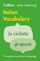 Easy Learning Italian Vocabulary : Trusted Support for Learning-9780007483945