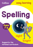 Spelling Ages 7-8 : Ideal for Home Learning-9780008134242