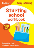 Starting School Workbook Ages 3-5 : Ideal for Home Learning-9780008151607