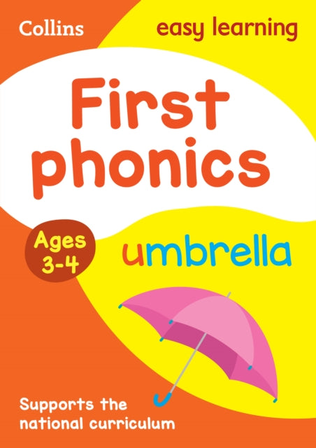 First Phonics Ages 3-4 : Ideal for Home Learning-9780008151638