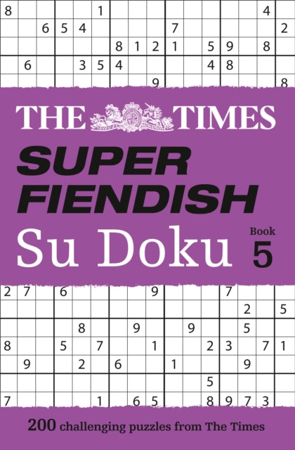 TIMES SUPER FIENDISH SUDOKU 5