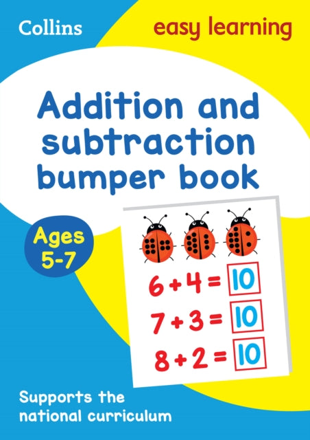 Addition and Subtraction Bumper Book Ages 5-7 : Ideal for Home Learning-9780008275464