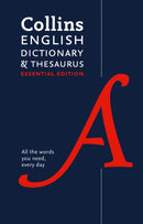 English Dictionary and Thesaurus Essential : Your Day-to-Day Reliable English Dictionary and Thesuarus Essentials-9780008309404