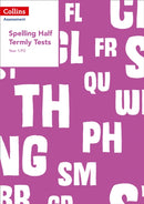 Year 1/P2 Spelling Half Termly Tests-9780008311506