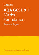 AQA GCSE 9-1 Maths Foundation Practice Papers : Ideal for the 2026 and 2027 Exams-9780008321383