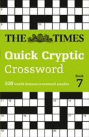 TIMES QUICK CRYPTIC XWORD 7 PB