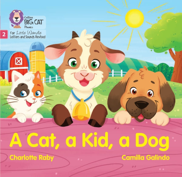 A Cat, a Kid and a Dog : Phase 2 Set 3 Blending Practice-9780008540197