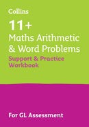 11+ Maths Arithmetic and Word Problems Support and Practice Workbook : For the Gl Assessment 2025 Tests-9780008562601
