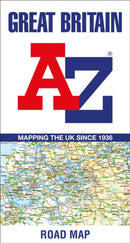 GREAT BRIT A-Z RD MAP MFO
