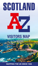 SCOTLAND A-Z VISITORS MAP MFO