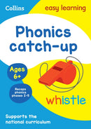 Phonics Catch-up Activity Book Ages 6+ : Ideal for Home Learning-9780008617929