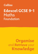 Edexcel GCSE 9-1 Maths Foundation Organise and Retrieve Your Knowledge : Ideal for the 2026 and 2027 Exams-9780008672355