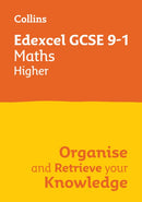 Edexcel GCSE 9-1 Maths Higher Organise and Retrieve Your Knowledge : Ideal for the 2026 and 2027 Exams-9780008672362