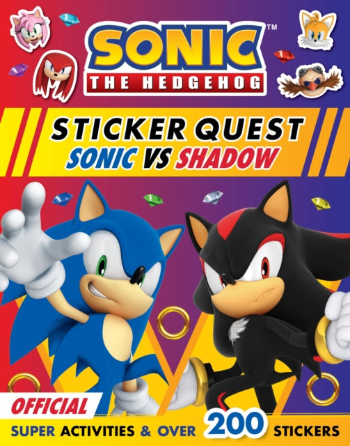 SONIC HEDGEHOG STICKER PB