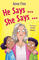 HE SAYSSHE SAYS