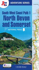 South West Coast Path 1 - North Devon & Somerset : With Ordnance Survey Mapping-9780008707651