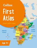 Collins First Atlas : Ideal for Learning at School and at Home-9780008716493