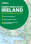 Collins Handy Road Atlas Ireland : Handy Map of Ireland Using Clear and Detailed Mapping-9780008716523