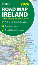 2026 Collins Road Map of Ireland : Clear and Detailed Folded Map of Ireland-9780008719241