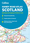 Collins Handy Road Atlas Scotland : Clear and Detailed Map of Scotland in a Handy Size-9780008725518