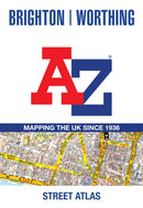 Brighton and Worthing A-Z Street Atlas : Accurate Street Map for Easy Navigation-9780008730871