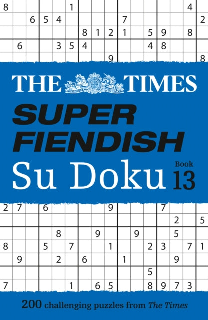 TIMES SUPER FIENDISH SUDOKU 13
