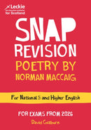 National 5/Higher English Revision: Poetry by Norman MacCaig : Revision Guide for the Sqa English Exams-9780008774684