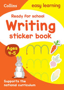 Ready for school: writing Sticker Book Ages 4-5-9780008775315