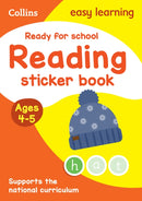 Ready for school: reading Sticker Book Ages 4-5-9780008775322