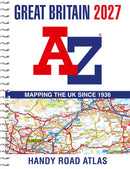 Great Britain A-Z Handy Road Atlas 2027 (A5 Spiral)-9780008778996
