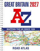 A -Z Great Britain Road Atlas 2027 (A4 Spiral)