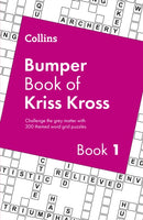 Collins Bumper Book of Kriss Kross book 1 : 300 Themed Word Grid Puzzles-9780008803599