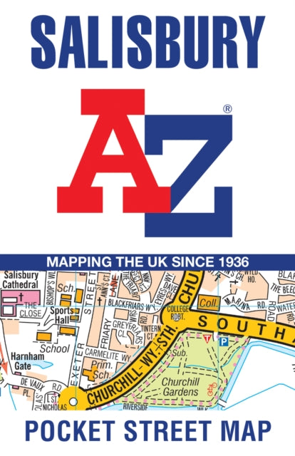 Salisbury A-Z Pocket Street Map