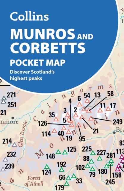 Munros and Corbetts Pocket Map