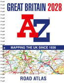 Great Britain A-Z Road Atlas 2028 (A4 Spiral)