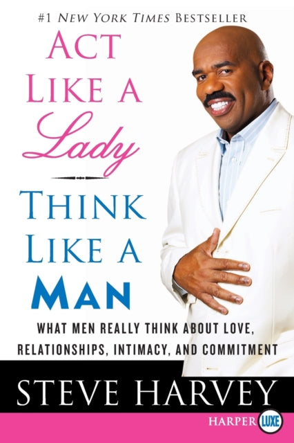 Act Like a Lady, Think Like a Man Large Print-9780061999574
