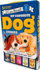 My Favorite Dog Stories: Learning to Read Box Set : A Box of 5 Favorite Dog Books for Beginning Readers-9780062313317