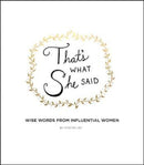 That''s What She Said