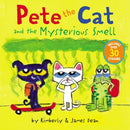 Pete the Cat and the Mysterious Smell : Includes Over 30 Stickers!-9780062974242