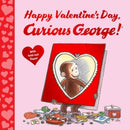 Happy Valentine's Day, Curious George!-9780063384903