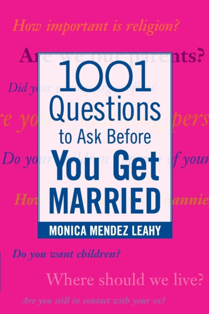 1001 Questions to Ask Before You Get Married-9780071438032