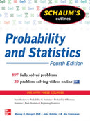 Schaum's Outline of Probability and Statistics-9780071795579