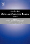 Handbook of Management Accounting Research : Volume 3-9780080554501