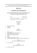 The National Health Service (General Medical Services Contracts) (Scotland) Regulations 2018