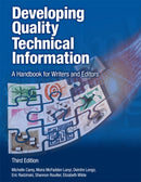 Developing Quality Technical Information : A Handbook for Writers and Editors-9780133118971